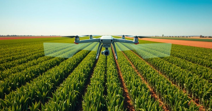 Drone agrícola pulverizador: a revolução na agricultura moderna