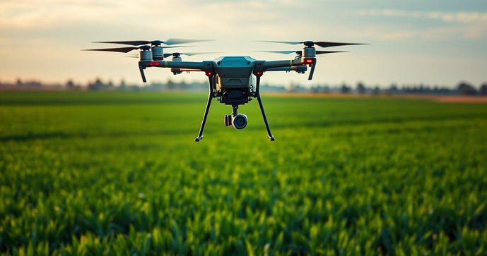 Drone de pulverização agrícola valor e vantagens de uso