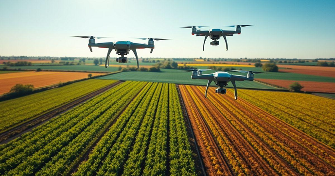 Como os Drones Agrícolas Transformam a Agricultura Moderna Como os Drones Agrícolas Transformam a Agricultura Moderna