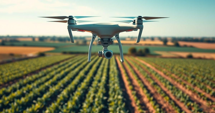 Drone agricultura de precisão transforma o cultivo e aumenta a produtividade no campo Drone agricultura de precisão transforma o cultivo e aumenta a produtividade no campo