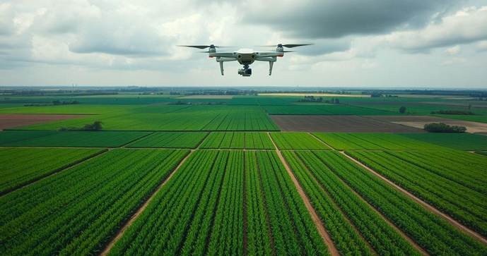 Revolução no Campo: Como Drones Transformam a Agricultura de Precisão
