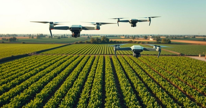 Como os Drones Agrícolas Transformam a Agricultura Moderno