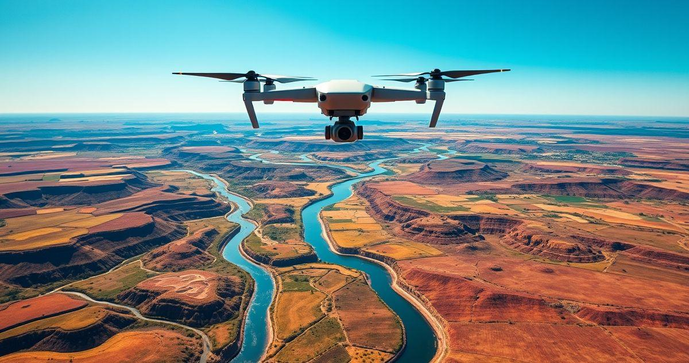 Descubra como o aerolevantamento com drone revoluciona a topografia moderna