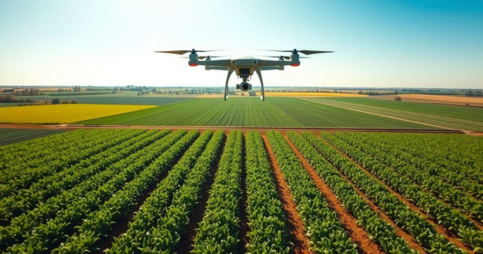 Revolucione sua Colheita com Drones Agrícolas para Pulverização Eficiente