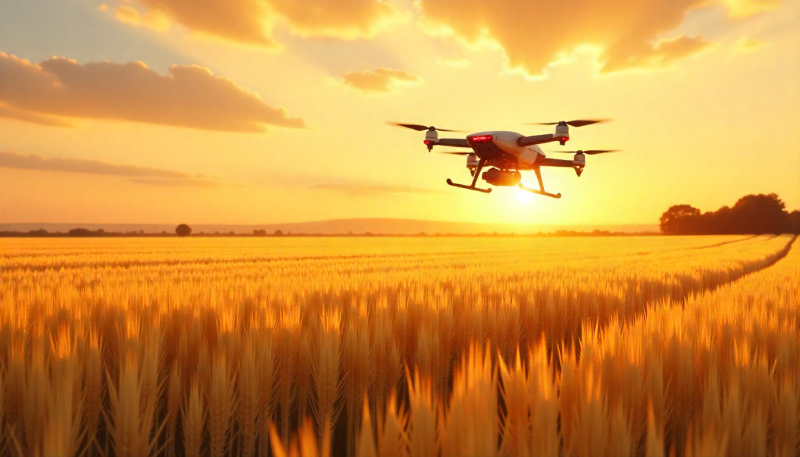 Drones na Agricultura Moderna: Colheitas Mais Eficientes