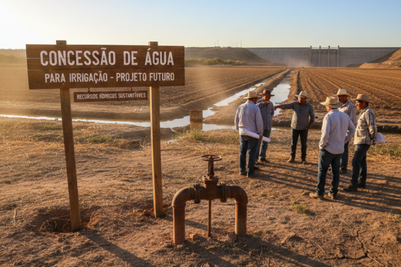Concessão de Água para Irrigação: Impactos e Benefícios para Projetos Agrícolas
