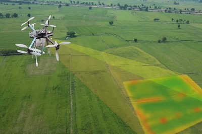 Aerolevantamento com drone